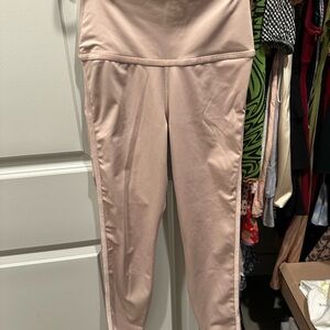 Nike Pink Leggings High-Waisted Satin Finish